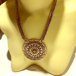 Handmade hand woven pendant